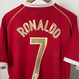 Manchester United Home Jersey 2006 – Cristiano Ronaldo #7 – Size XL 