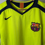 FC Barcelona 2005/06 Auswärtstrikot – Ronaldinho (#10) – Größe L