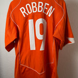 Niederlande 2004 Heimtrikot – Robben #19 – Größe XL