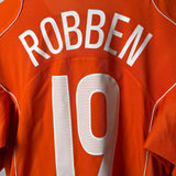 Niederlande 2004 Heimtrikot – Robben #19 – Größe XL