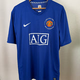Manchester United Away Shirt 2008 – 40th Anniversary – Ronaldo #7 – Size XL