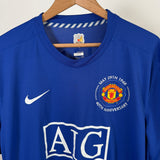 Manchester United Away Shirt 2008 – 40th Anniversary – Ronaldo #7 – Size XL