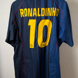 FC Barcelona 2004/05 Auswärtstrikot – Ronaldinho #10 (XL)