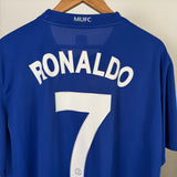Manchester United Away Shirt 2008 – 40th Anniversary – Ronaldo #7 – Size XL