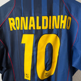 FC Barcelona 2004/05 Auswärtstrikot – Ronaldinho #10 (XL)