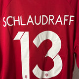 Hannover 96 2012/13 Heimtrikot – Schaludraff – XXL – Bundesliga-Patch