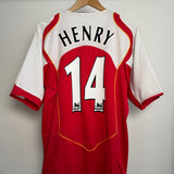 Arsenal 2004/05 Heimtrikot – Henry #14 (L)