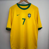 Brasilien Heimtrikot 2000 – Ronaldinho #7 – Nike – Größe M