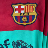 FC Barcelona 2010/11 Away Long-Sleeve Jersey – Messi #10 – XXL