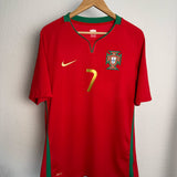 Portugal 2008 Heimtrikot – Cristiano Ronaldo #7 – L