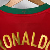 Portugal 2008 Heimtrikot – Cristiano Ronaldo #7 – L