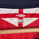 England 2004/06 Heimtrikot – Beckham (#7) – Langarm – XL/XXL