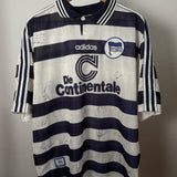 Hertha BSC 1998 Home Jersey – Die Continentale – XL – with Squad Autographs
