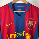 FC Barcelona 2007/08 Jubiläumstrikot (Camp Nou 50 Jahre) – Messi #19 – M