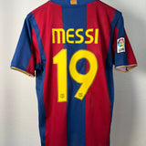 FC Barcelona 2007/08 Jubiläumstrikot (Camp Nou 50 Jahre) – Messi #19 – M