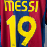 FC Barcelona 2007/08 Jubiläumstrikot (Camp Nou 50 Jahre) – Messi #19 – M