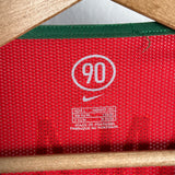 Portugal Nationalmannschaft Heimtrikot 2004 – Ronaldo #17 – Nike – Größe L
