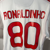 AC Milan 2009/10 Auswärtstrikot – Ronaldinho #80 – L