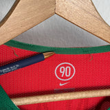 Portugal Nationalmannschaft Heimtrikot 2004 – Ronaldo #17 – Nike – Größe L