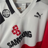 Eintracht Frankfurt 1991/92 Away Shirt Long Sleeve – Samsung – XL – No. 5 likely Match Worn