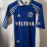 FC Schalke 04 1998/99 Vintage Heimtrikot – Adidas (S) – Veltins