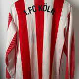 Vintage 1. FC Köln 1995/96 Ford Heimtrikot – Flecken vorne unten (S)