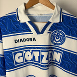 MSV Duisburg 1996/97 Heimtrikot Langarm – Diadora – L