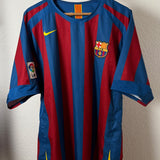 FC Barcelona 2005/06 Heimtrikot – Nike (XL) – Ronaldinho #10