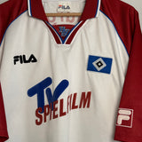 🔵⚪ Hamburger SV 2000/01 Heimtrikot – FILA (XL)