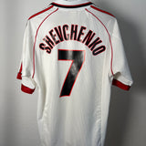 AC Milan 1998/99 Auswärtstrikot – Shevchenko #7 M/L