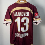 Hannover 96 2010/11 Heimtrikot – Schlaudraff 13 – L