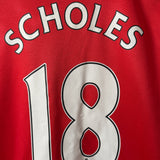 Manchester United 2007 Heimtrikot – Nike (M) – Scholes