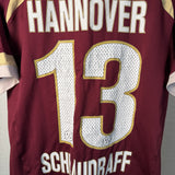 Hannover 96 2010/11 Heimtrikot – Schlaudraff 13 – L