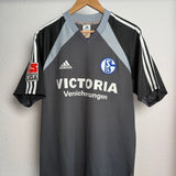 🔵⚪ FC Schalke 04 2001/02 Auswärtstrikot – Loydó #34 – Adidas (M) – vermutlich Matchworn/Match-Issued