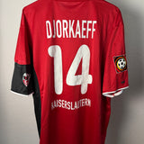 1. FC Kaiserslautern 2000/01 Heimtrikot – Djorkaeff #14