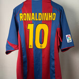 FC Barcelona 2004 Heimtrikot – Ronaldinho #10