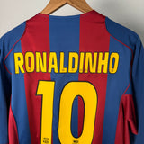 FC Barcelona 2004 Heimtrikot – Ronaldinho #10