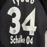 🔵⚪ FC Schalke 04 2001/02 Auswärtstrikot – Loydó #34 – Adidas (M) – vermutlich Matchworn/Match-Issued