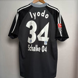 🔵⚪ FC Schalke 04 2001/02 Auswärtstrikot – Loydó #34 – Adidas (M) – vermutlich Matchworn/Match-Issued