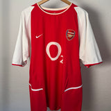 Arsenal 2002 Heimtrikot – Bergkamp – XXL