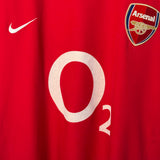 Arsenal 2002 Heimtrikot – Bergkamp – XXL