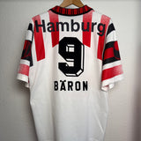Hamburger SV 1995/96 Heimtrikot – Uwe Bäron #9 – Uhlsport (XL)