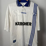 FC Schalke 04 1996/97 Auswärtstrikot – Kärcher – Adidas (XL)