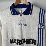 FC Schalke 04 1996/97 Auswärtstrikot – Kärcher – Adidas (XL)