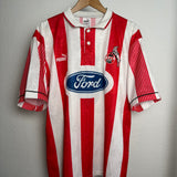 🔴⚪ 1. FC Köln 1995/96 Heimtrikot – #9 – Puma (XL)