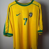 Brasilien 1998 Heimtrikot – Ronaldinho – XXL