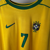 Brasilien 1998 Heimtrikot – Ronaldinho – XXL