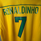 Brasilien 1998 Heimtrikot – Ronaldinho – XXL