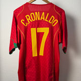 Portugal 2004 Heimtrikot – C. Ronaldo #17 – L