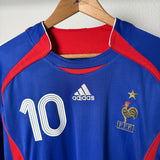 Frankreich 2006 Zidane #10 Heimtrikot (L) France